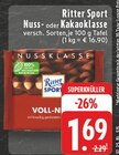 Nuss- oder Kakaoklasse im Angebot bei EDEKA in Warendorf Nuss- oder Kakaoklasse Angebote von Ritter Sport bei EDEKA Warendorf für 1,69 €