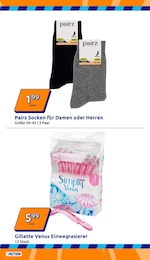 Action Unterwäsche im Prospekt 