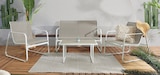 Salon de jardin "Samoa" en promo chez Bazarland Orange à 79,99 €