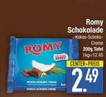 Schokolade Kokos-Schoko-Creme von Romy im aktuellen EDEKA Prospekt für 2,49 €