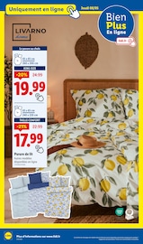 Housse De Couette Angebote im Prospekt "Le vrai prix des bonnes choses" von Lidl Housse De Couette Angebote im Prospekt "Le vrai prix des bonnes choses" von Lidl auf Seite 46