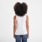 Promo Débardeur bretelles larges coton blanc femme à 4,99 € dans le catalogue La Halle à Saint-Aubin-lès-Elbeuf