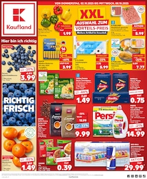 Kaufland Prospekt: "Aktuelle Angebote", 34 Seiten, 02.10.2025 - 08.10.2025