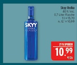Vodka im Angebot bei Marktkauf in Schweinfurt Vodka Angebote von Skyy bei Marktkauf Schweinfurt für 10,99 €