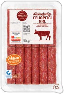Cevapcici, XXL Packung bei ALDI SÜD in Rodgau Cevapcici, XXL Packung im Angebot bei ALDI SÜD Rodgau für 3,99 €