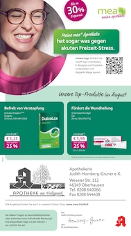 Aktueller mea - meine apotheke Prospekt für Oberhausen mit  Seiten