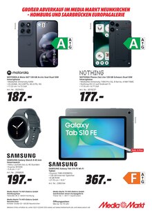 Smartphone im aktuellen MediaMarkt Saturn Prospekt (Saarbrücken) Smartphone im MediaMarkt Saturn Prospekt "RADIKAL REDUZIERT" mit 2 Seiten (Saarbrücken)