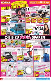 LED-Lampe Angebot im aktuellen Norma Prospekt auf Seite 16