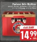 Hefe-Weißbier im Angebot bei EDEKA in Drensteinfurt Hefe-Weißbier Angebote von Paulaner bei EDEKA Drensteinfurt für 14,99 €