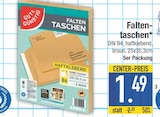 Faltentaschen von Gut & Günstig im aktuellen EDEKA Prospekt für 1,49 €