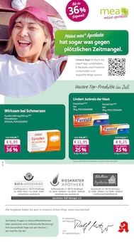 Aktueller mea - meine apotheke Prospekt "Unsere Juli-Angebote" Aktueller mea - meine apotheke Prospekt
