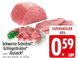 Schweine-Schnitzel im Angebot bei EDEKA in Straubing Schweine-Schnitzel Angebote bei EDEKA Straubing für 0,59 €
