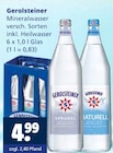 Mineralwasser Angebote von Gerolsteiner bei Getränkewelt Bottrop für 4,99 €