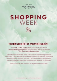 VORWERK Prospekt für Fränkisch-Crumbach: "SHOPPINGWEEK %", 1 Seite, 05.10.2026 - 12.10.2026