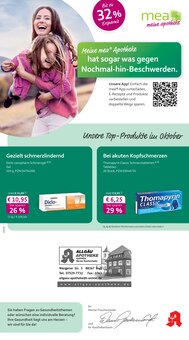 Aktueller mea - meine apotheke Prospekt
