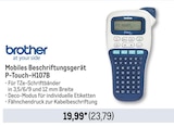 Mobiles Beschriftungsgerät P-Touch-H107B von brother im aktuellen Metro Prospekt