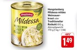 Mildessa mildes Weinsauerkraut Angebote von Hengstenberg bei E center Sindelfingen für 1,49 €