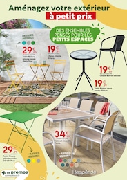 Offre Table de jardin ronde dans le catalogue Maxi Bazar du moment à la page 4