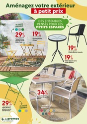 Promos Table de jardin pliante dans le catalogue "Bien être dans son jardin" de Maxi Bazar à la page 4