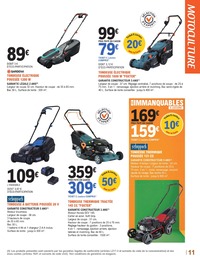 Offre Tondeuse Électrique dans le catalogue E.Leclerc du moment à la page 11