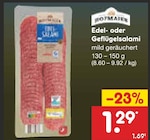 Aktuelles Edel- oder Geflügelsalami Angebot bei Netto Marken-Discount in Aachen ab 1,29 €