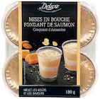 Mises en bouche fondant de saumon - DELUXE en promo chez Lidl La Rochelle à 3,99 €