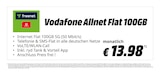 Vodafone Allnet Flat 100GB im MediaMarkt Saturn Prospekt Vodafone Allnet Flat 100GB von freenet im aktuellen MediaMarkt Saturn Prospekt für 13,98 €