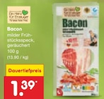 Bacon bei Netto Marken-Discount im Prospekt "" für 1,39 €