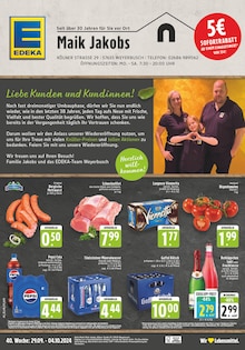 Aktueller EDEKA Prospekt (Werkhausen) EDEKA Prospekt "Aktuelle Angebote" mit Seiten (Werkhausen)