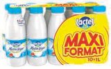 Lait uht teneur reduite en lactose 1,2% mg matin leger - Lactel dans le catalogue Super U