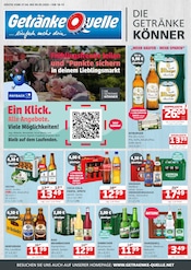 Aktueller Getränke Quelle Weydringer Prospekt mit Bier, "...einfach mehr drin", Seite 1