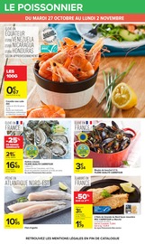 Promos Crevettes dans le catalogue "Carrefour" de Carrefour Crevettes en promo dans le catalogue Carrefour à la page 21