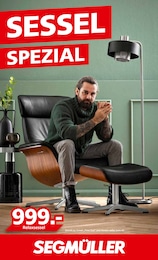 Aktueller Segmüller Prospekt, "Sessel Spezial", mit Angeboten der Woche, gültig von 01.11.2024 bis 01.11.2024