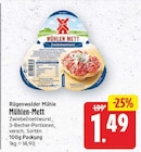 Mühlen-Mett von Rügenwalder Mühle im aktuellen E center Prospekt