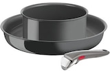 Batterie de cuisine Tefal SET POELE 28 CM + CASSEROLE 18 CM + POIGNEE AMOVIBLE INGENIO RENEW INDUCTION L2609302 - Tefal en promo chez Darty Batterie de cuisine Tefal SET POELE 28 CM + CASSEROLE 18 CM + POIGNEE AMOVIBLE INGENIO RENEW INDUCTION L2609302 - Tefal dans le catalogue Darty
