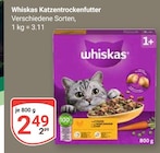 Katzentrockenfutter Angebote von Whiskas bei GLOBUS Oberhausen für 2,49 €