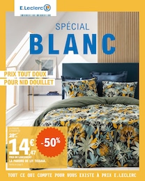Catalogue Supermarchés E.Leclerc en cours à Épinal et alentours, Spécial BLANC, 60 pages, 26/12/2023 - 06/01/2024