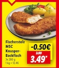 Lidl Neudorf - MSC Knusper-Backfisch Angebot im Prospekt MSC Knusper-Backfisch bei Lidl im Neudorf Prospekt für 3,49 €
