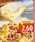 Rhabarber-Quarkkuchen Angebote bei E center Berlin für 2,60 €