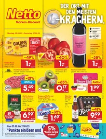 Aktueller Netto Marken-Discount Prospekt "Aktuelle Angebote" Seite 1 von 59 Seiten für Wustermark