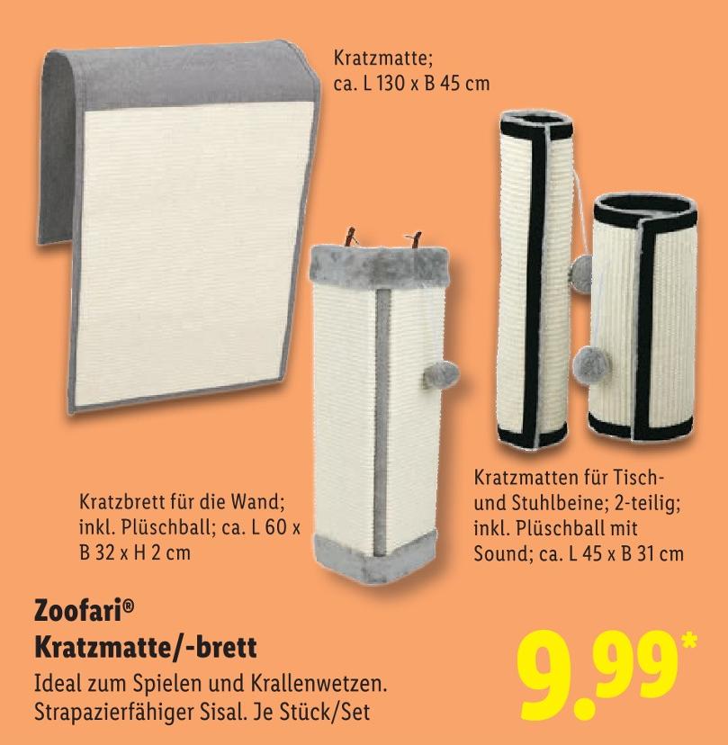 Kratzbrett für die Wand