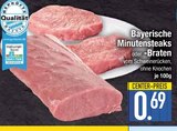 Minutensteaks im EDEKA Prospekt Minutensteaks im aktuellen EDEKA Prospekt für 0,69 €