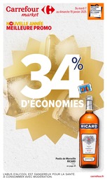 Catalogue Carrefour Market à Sault-de-Navailles, avec 64 pages Prospectus Carrefour Market à Sault-de-Navailles, "NOUVELLE ANNÉE MEILLEURE PROMO", 64 pages, 07/01/2025 - 19/01/2025