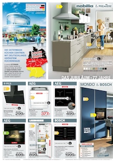 Kühlschrank im Ostermann Prospekt "77 Jahre Ostermann – Das Jubiläum" mit 12 Seiten (Ratingen)