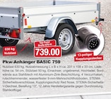 Pkw-Anhänger BASIC 750 im aktuellen Prospekt bei i&M BauCentrum in Großkorbetha
