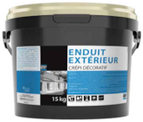 Crêpi extérieur blanc ou pierre 15kg en promo chez Décor Discount Crêpi extérieur blanc ou pierre 15kg dans le catalogue Décor Discount