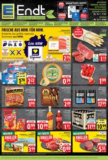 EDEKA Prospekt der Woche "Aktuelle Angebote" Seite 1, 13.04.2026 bis 18.04.2026 für Mönchengladbach Aktueller EDEKA Prospekt "Aktuelle Angebote" Seite 1 von 8 Seiten für Mönchengladbach