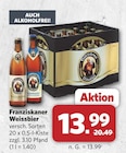Weissbier im Angebot bei combi in Ibbenbüren Weissbier Angebote von Franziskaner bei combi Ibbenbüren für 13,99 €