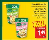 XXL Pasta Pot Käse & Sahne Angebote von Knorr bei Marktkauf Erlangen für 1,49 €