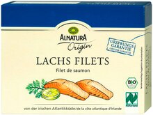 Saumon - Alnatura dans le catalogue Supermarchés Match Filets de saumon bio - Alnatura à 6,87 € en promo chez Supermarchés Match